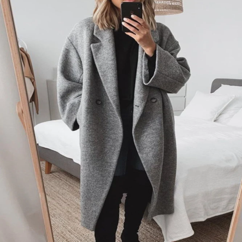 Harper - Classic Long Overcoat