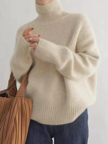 Amaya | Cashmere Roll-Neck Jumper