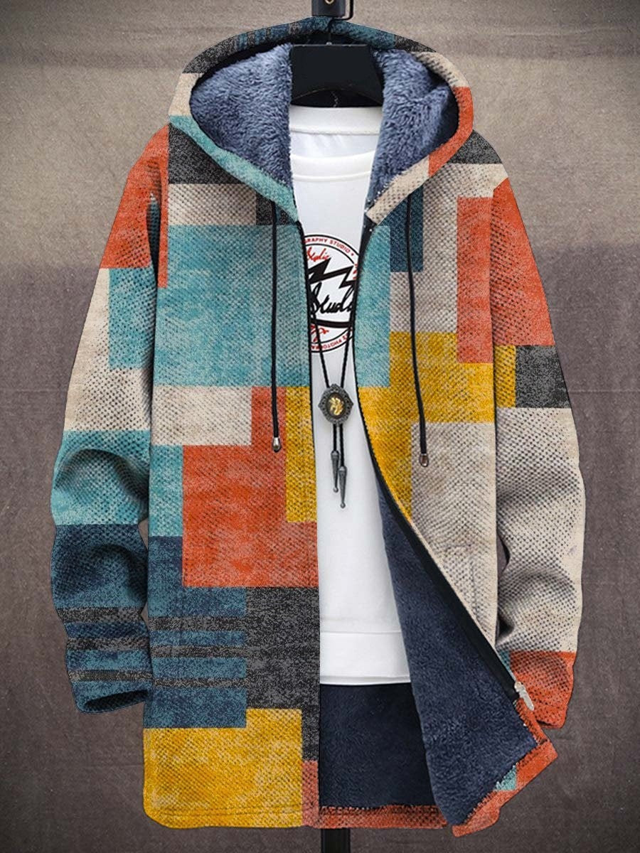 Cynthia | Colourful Hooded Cardigan