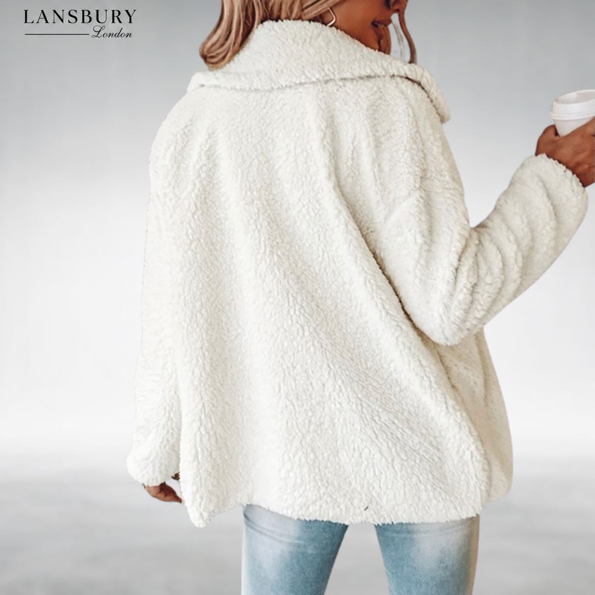 Lori Cosy Leopard Teddy Coat