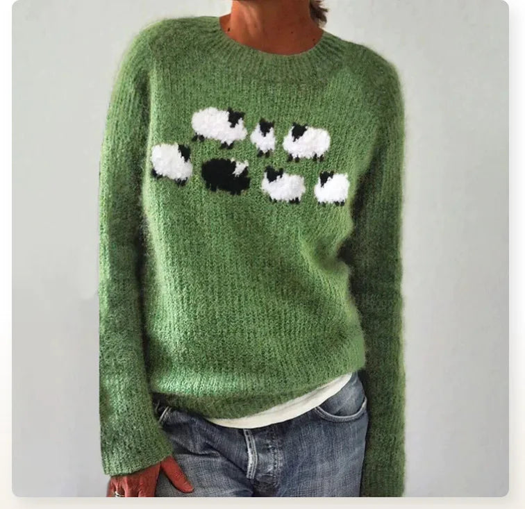 Addison - Cozy Icelandic Sweater