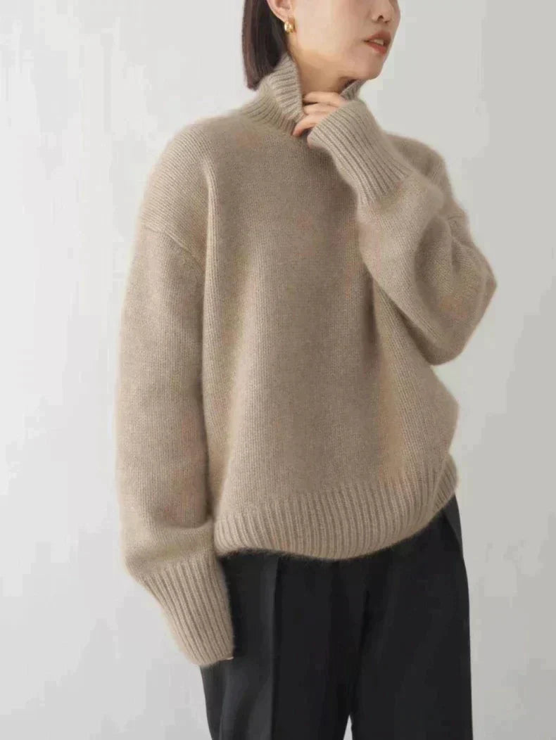 Amaya | Cashmere Roll-Neck Jumper