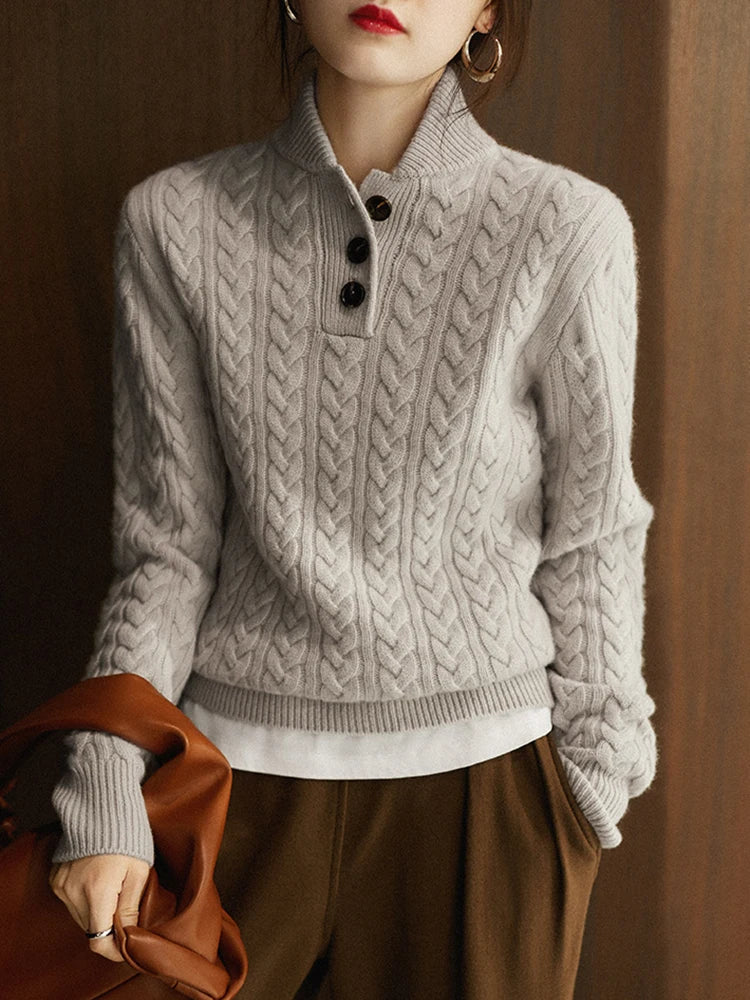Arden Button-Up Sweater