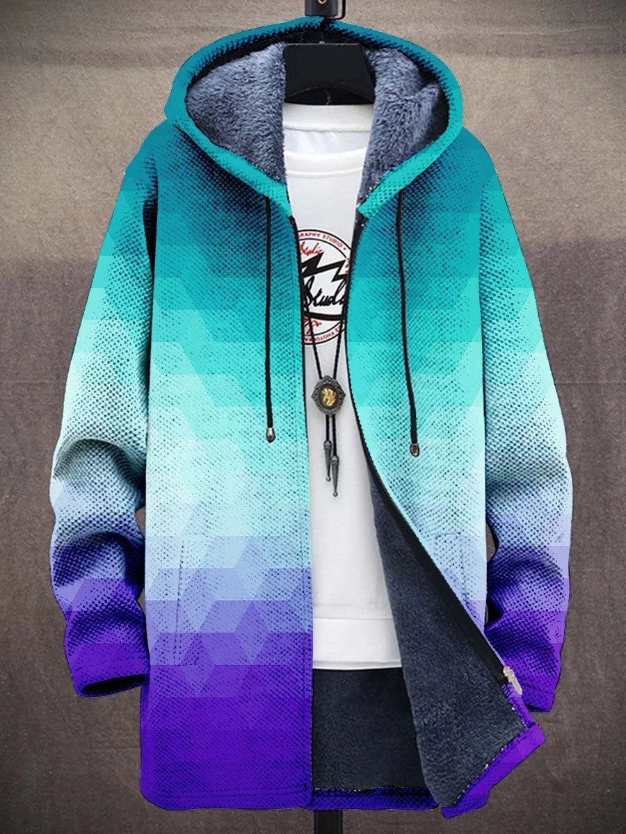 Cynthia | Colourful Hooded Cardigan